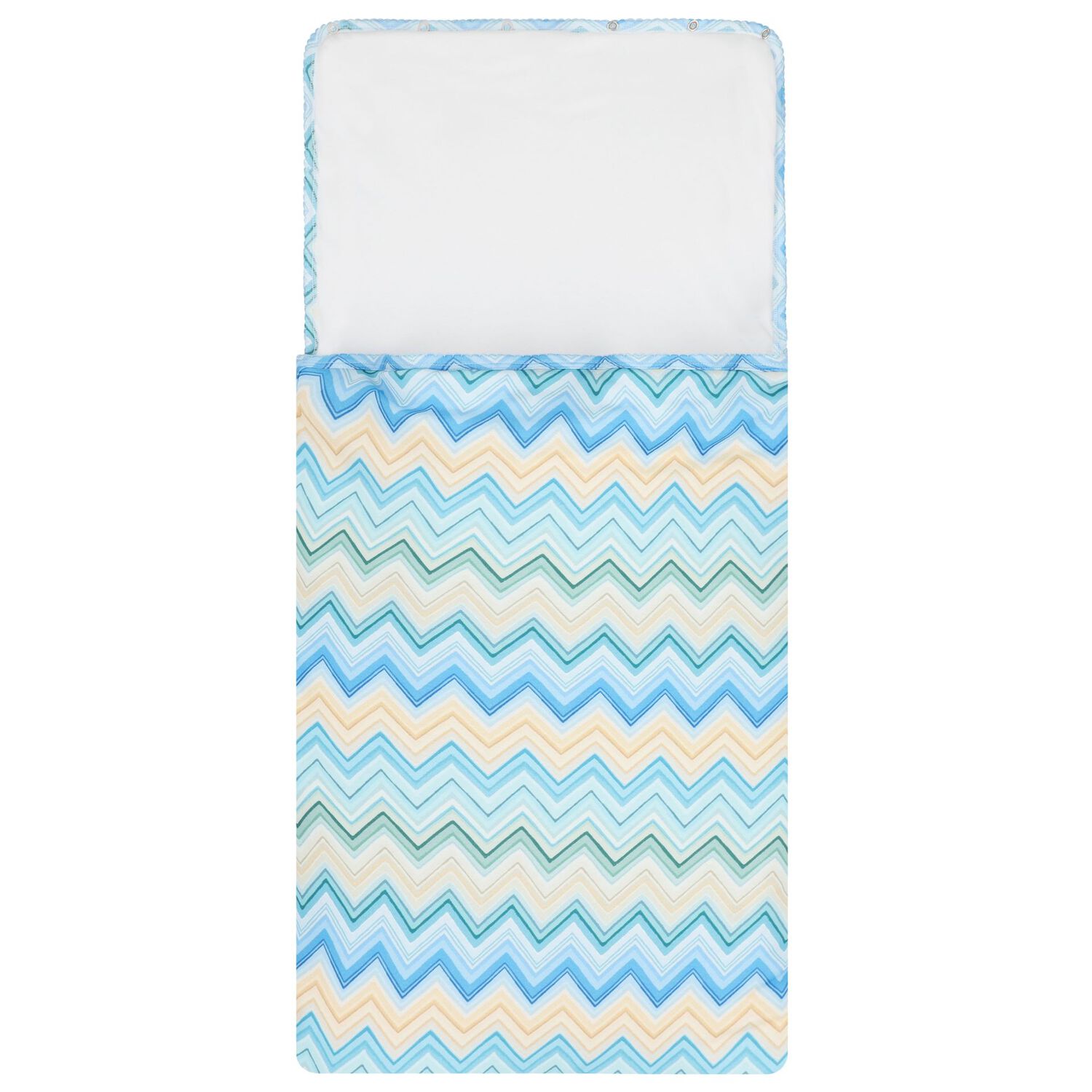 Blue & Yellow Zig Zag Baby Nest, 4, hi-res image number null