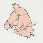 Girls Ivory Horse T-Shirt, 1, hi-res