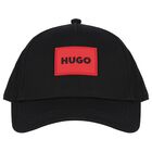 قبعة سوداء بشعار للأولاد, 3, hi-res