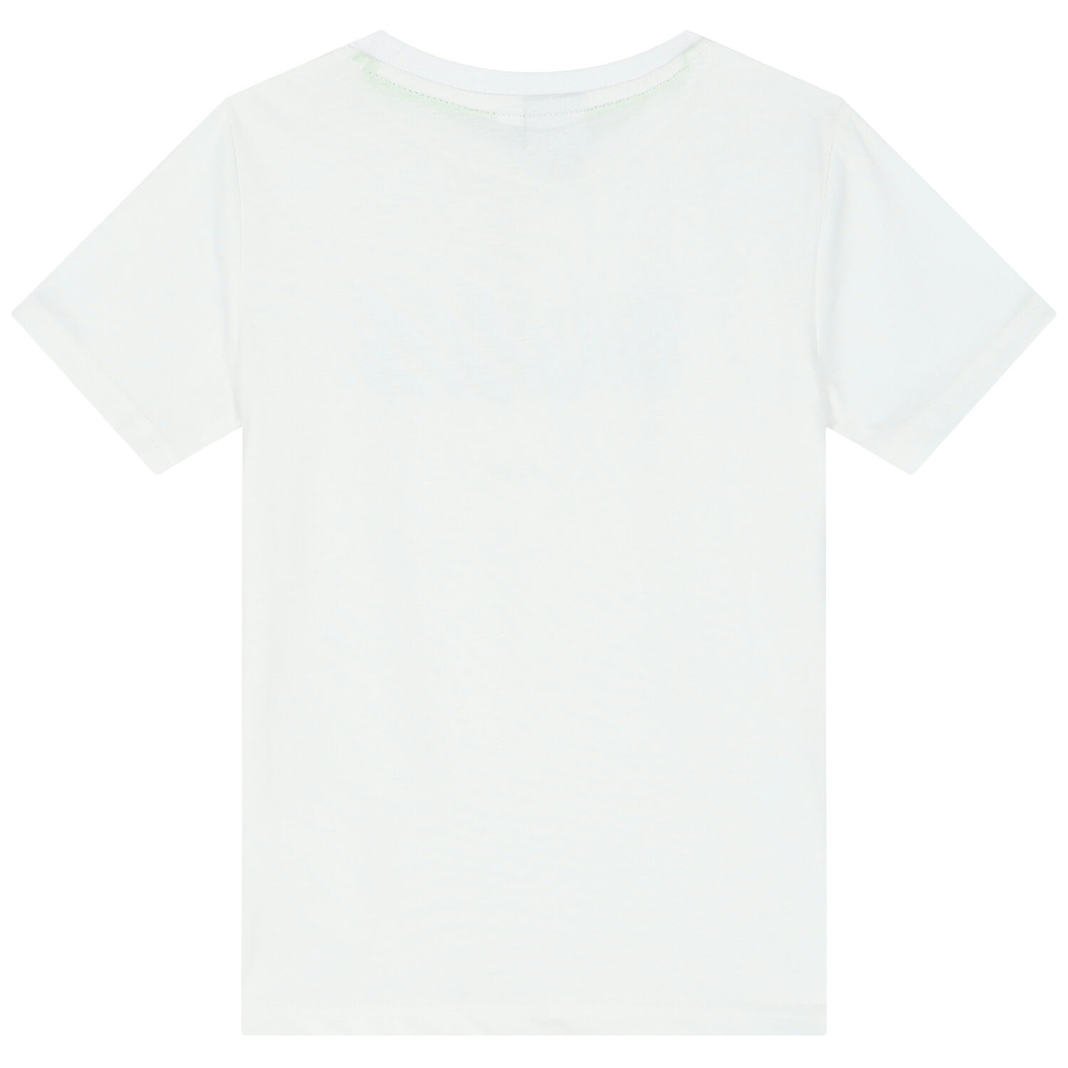 Boys White Logo T-Shirt, 2, hi-res