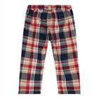 Baby Boys Multi-Coloured Check Trouser Set ( 3 Piece ), 1, hi-res