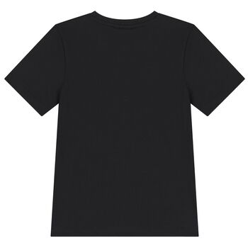 Boys Black Logo T-Shirt