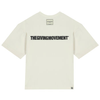 Oversized White Logo T-Shirt