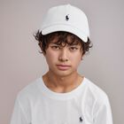 قبعة بالشعار باللون الابيض للاولاد, 2, hi-res