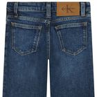 بنطلون جينز للبنات باللون الازرق , 1, hi-res