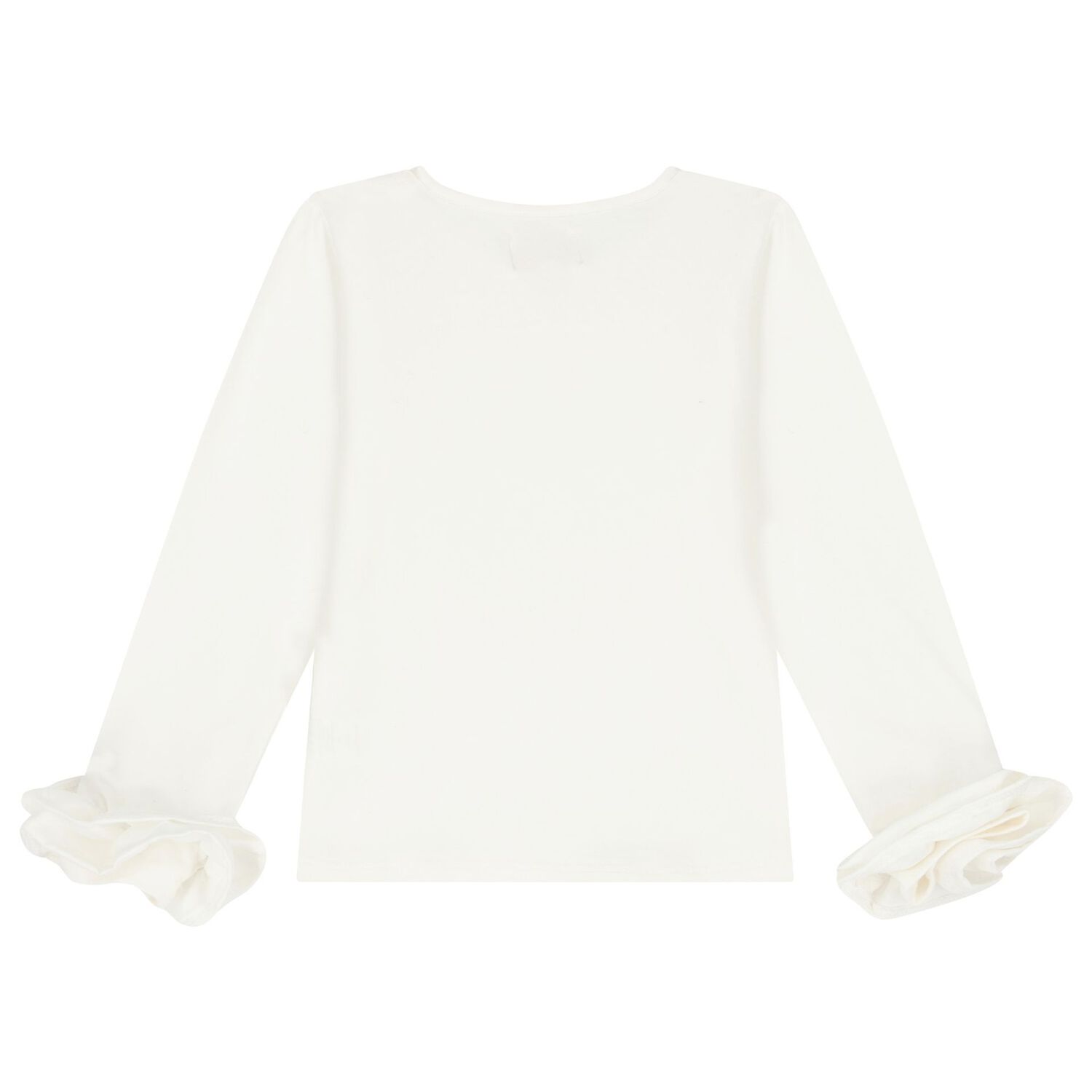 Girls Ivory & Pink Carousel Skirt Set, 1, hi-res