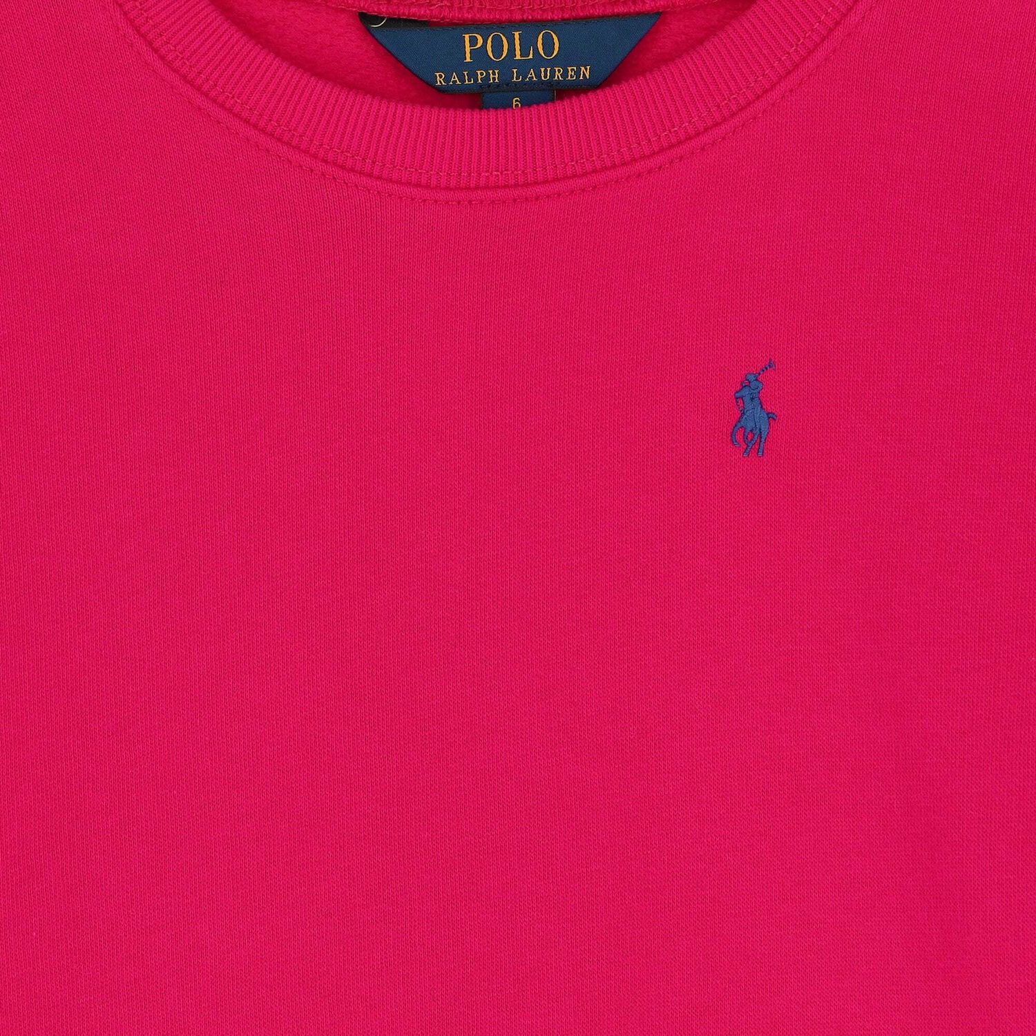 Girls Pink Logo Sweatshirt, 1, hi-res