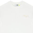Boys Ivory Logo T-Shirt, 1, hi-res