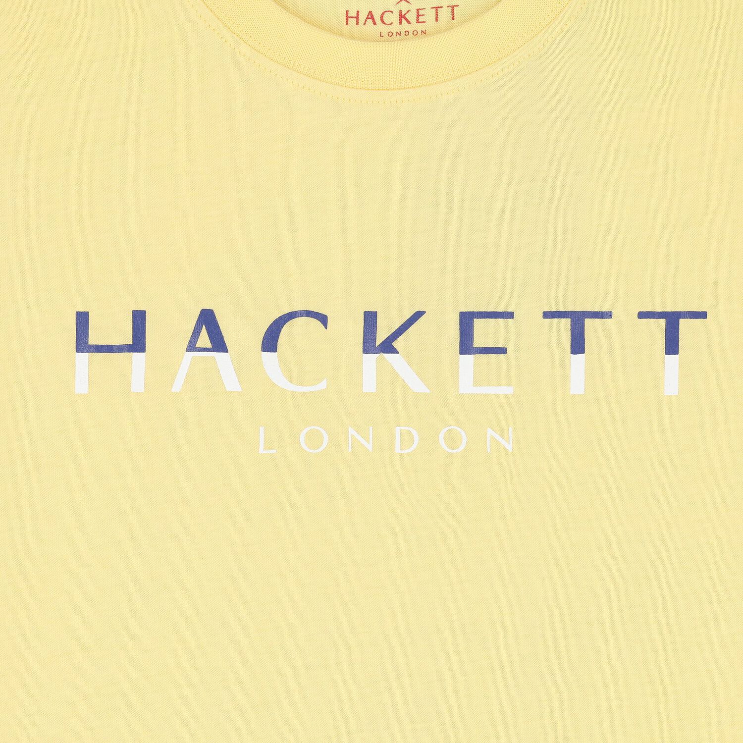 تيشيرت اولاد بالشعار باللون الاصفر , 1, hi-res