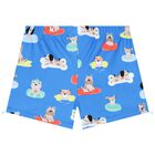 طقم شورت سباحة باللون الأبيض والأزرق للأولاد الصغار, 2, hi-res