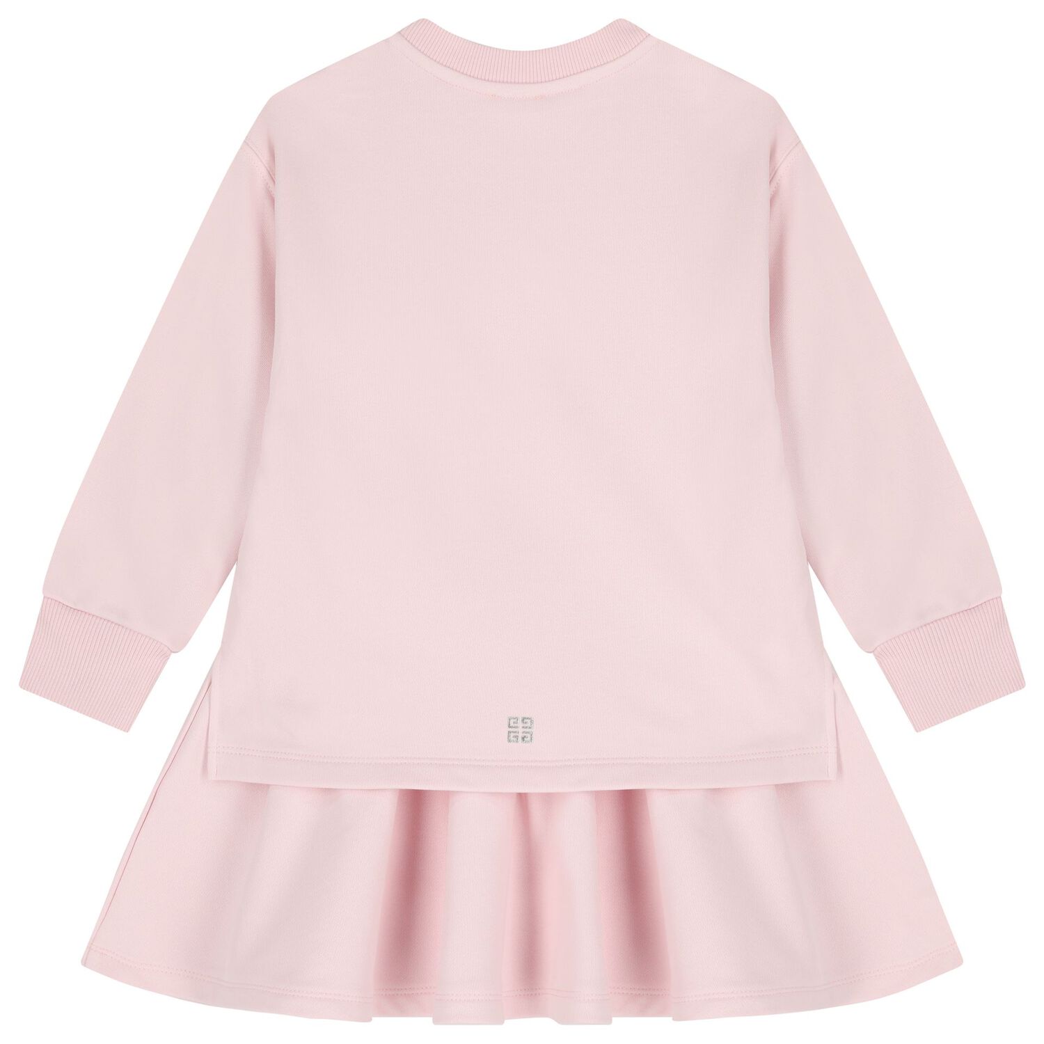 Girls Pink Logo Dress, 2, hi-res