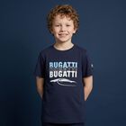 Boys Navy Blue Logo T-Shirt, 1, hi-res