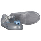 حذاء جيلي باللون الأزرق للبنات, 3, hi-res