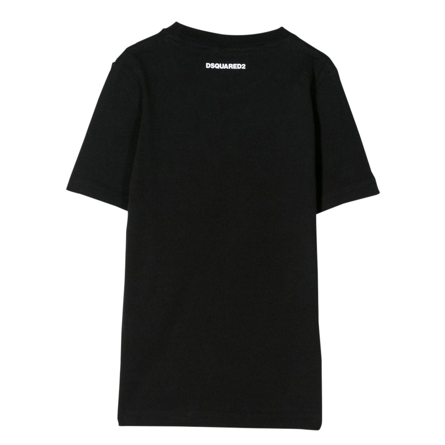 تيشيرت بالشعار باللون الاسود للاولاد, 1, hi-res