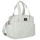 Grey Logo Baby Changing Bag, 3, hi-res