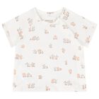 طقم رياضى بنات باللون العاجى والبيج, 1, hi-res