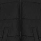 جاكيت منفوخ بشعار أسود للأولاد, 1, hi-res