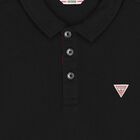 Boys Black Logo Polo Shirt, 2, hi-res
