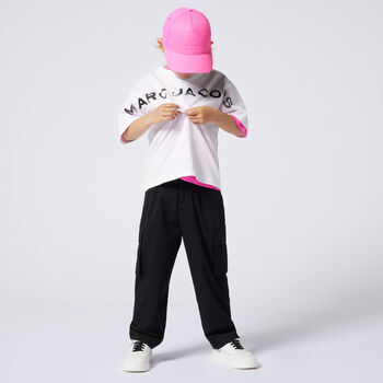Boys White Logo T-Shirt