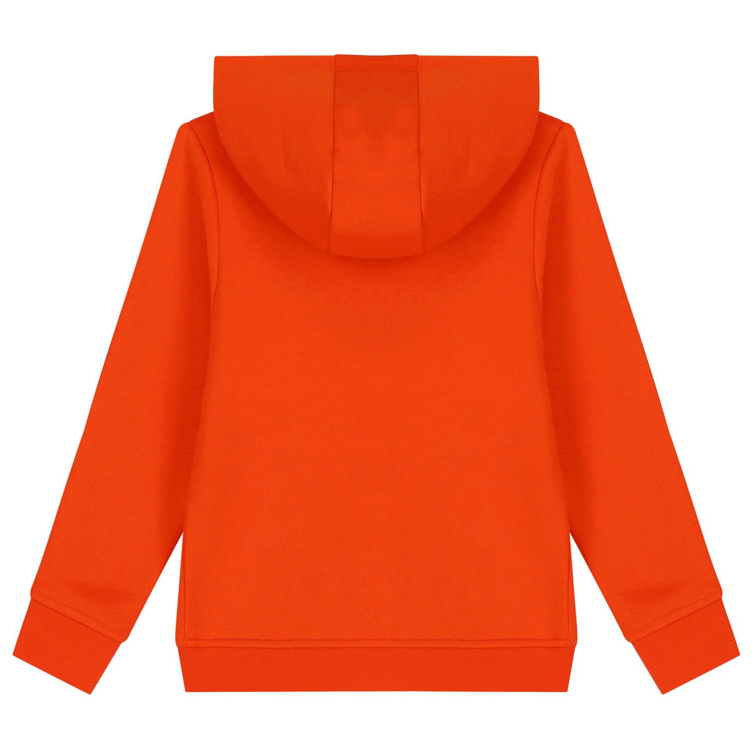 Boys Orange Logo Hooded Top, 1, hi-res image number null