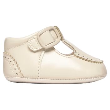 Baby Boys Ivory Pre Walker Shoes