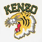 تيشيرت أولاد بالشعار باللون الأبيض, 2, hi-res