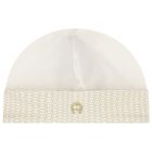 Ivory Logo Babygrow & Hat Gift Set, 1, hi-res