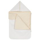 White & Gold Logo Baby Nest, 1, hi-res