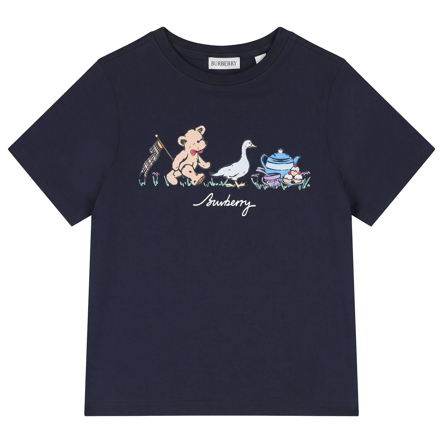 Navy Blue Thomas Bear & Friends Logo T-Shirt, 1, hi-res