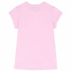Girls Pink Logo T-Shirt, 2, hi-res