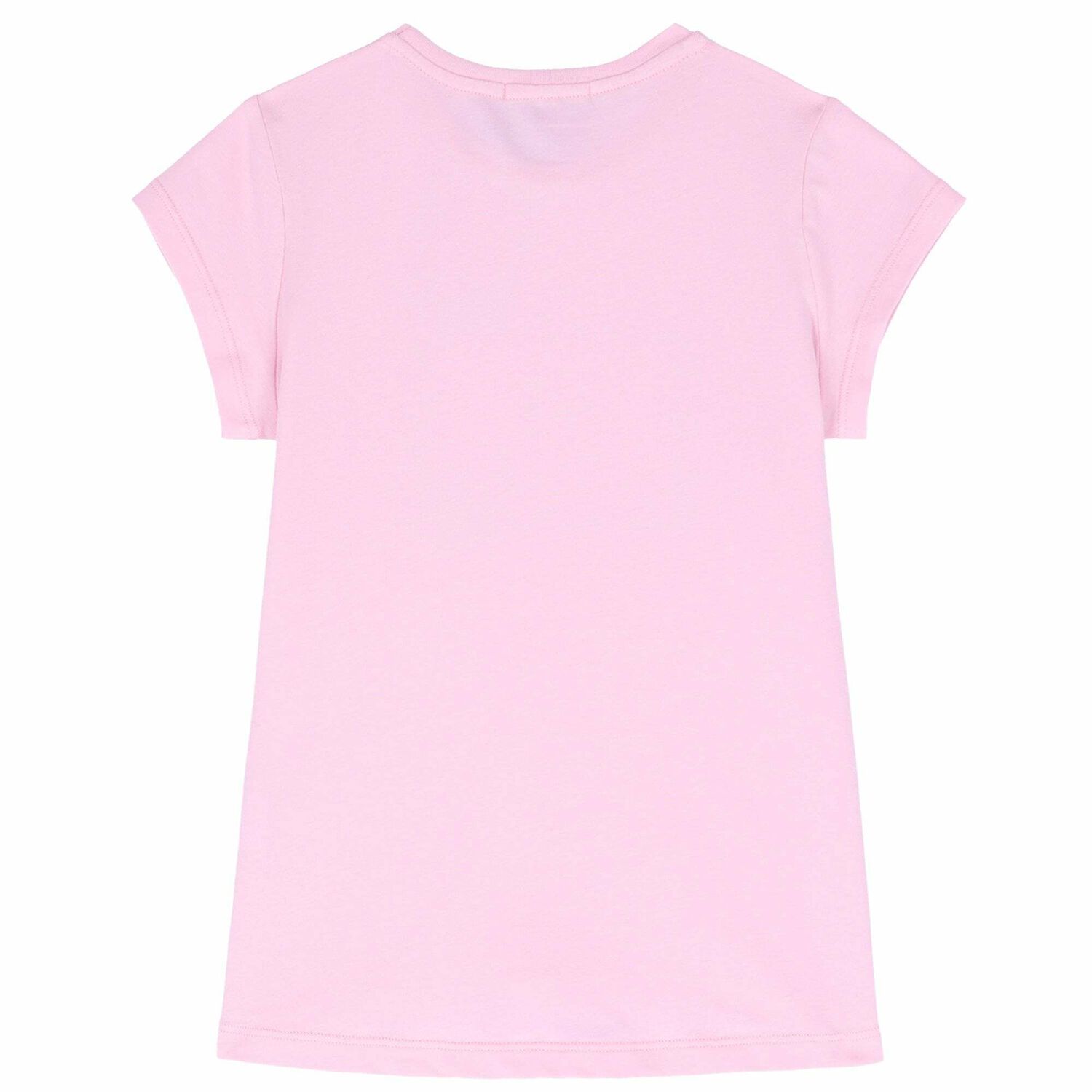 Girls Pink Logo T-Shirt, 2, hi-res image number null