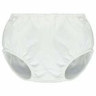 طقم فستان باللون الابيض والازرق للبنات, 1, hi-res