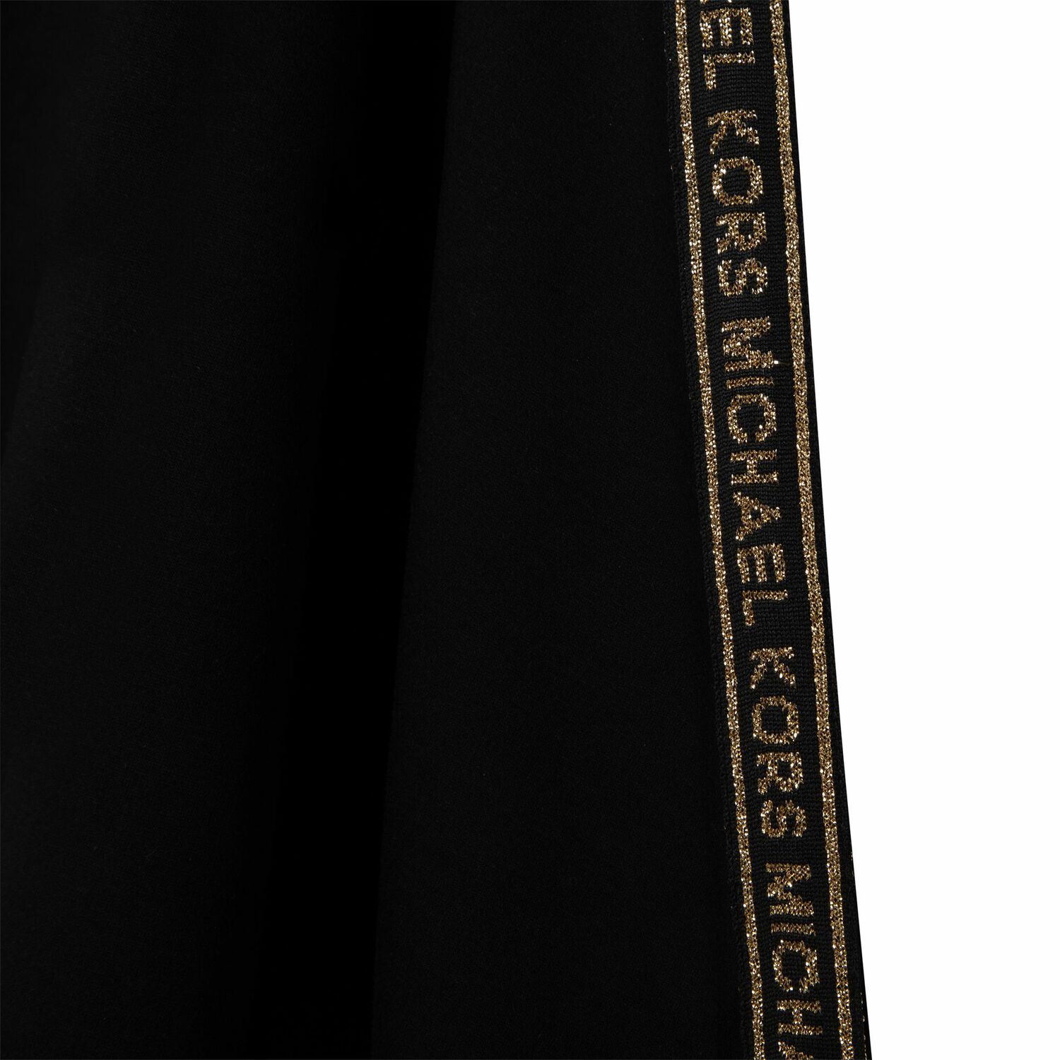 Girls Black & Gold Logo Skirt, 1, hi-res image number null