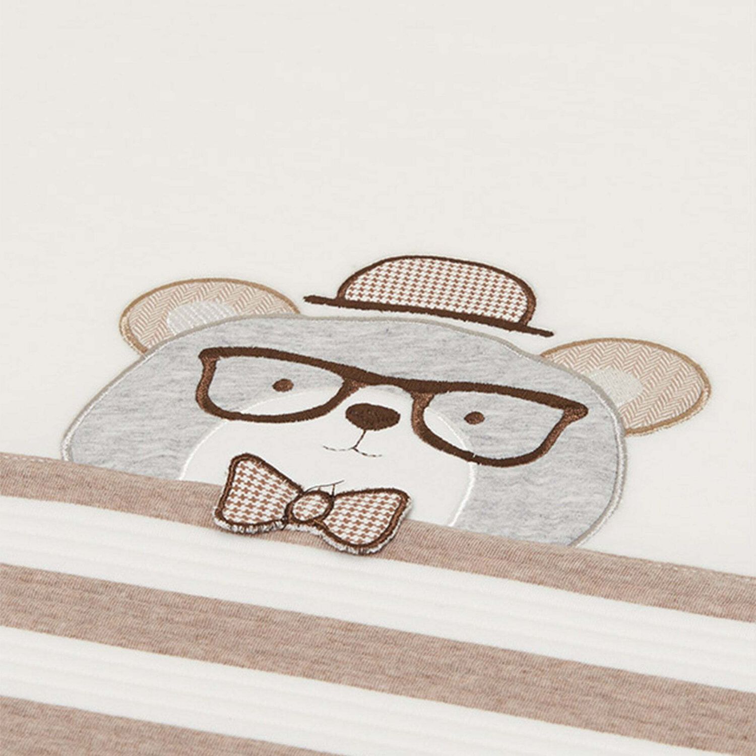 Ivory & Beige Baby Blanket, 1, hi-res