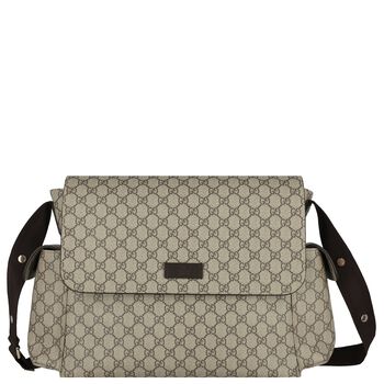 Brown GG Supreme Baby Changing Bag