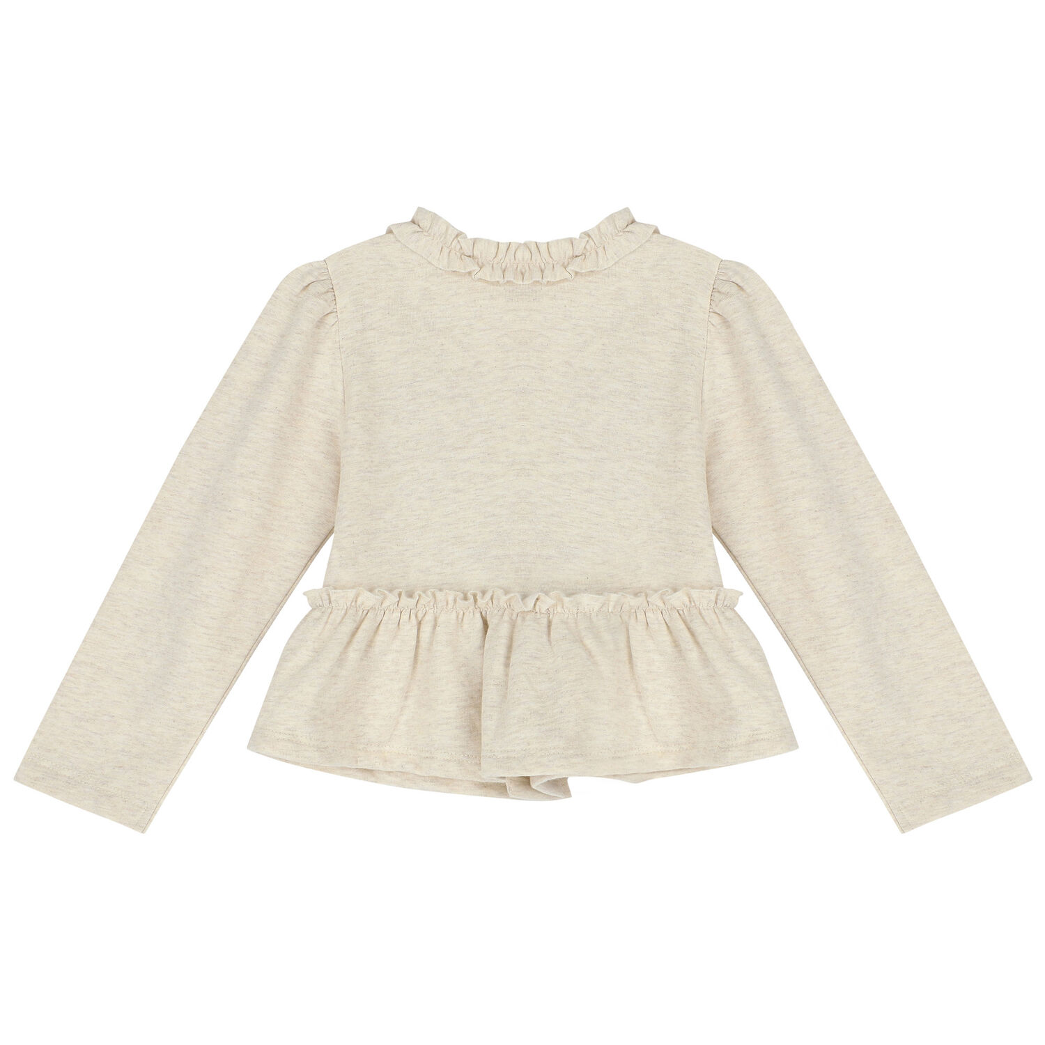 Younger Girls Ivory & Pink Leggings Set, 1, hi-res