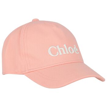 Girls Pink Logo Cap