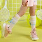 Girls Pink Bow Socks, 1, hi-res