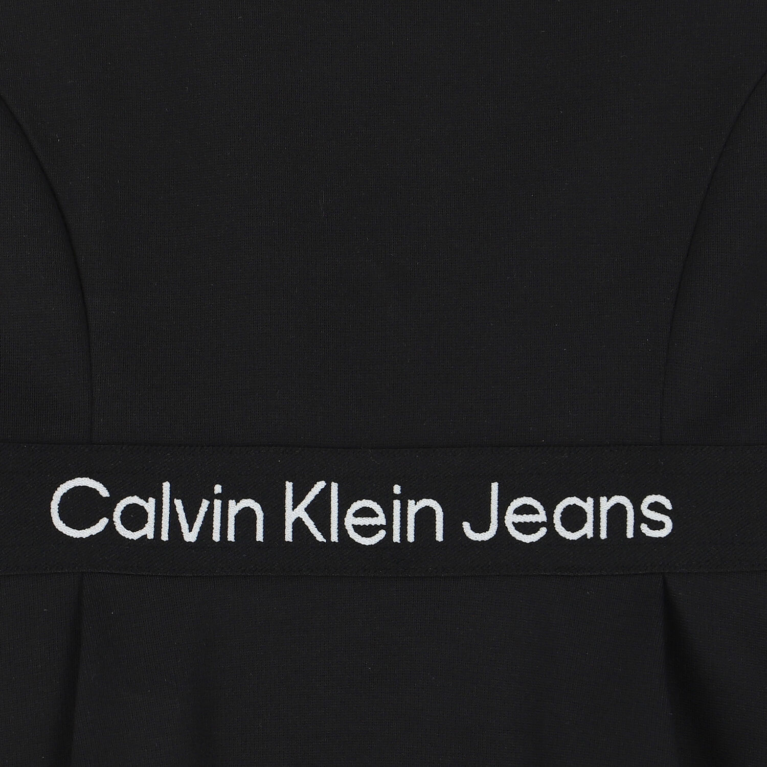 Girls Black Logo Dress, 1, hi-res image number null