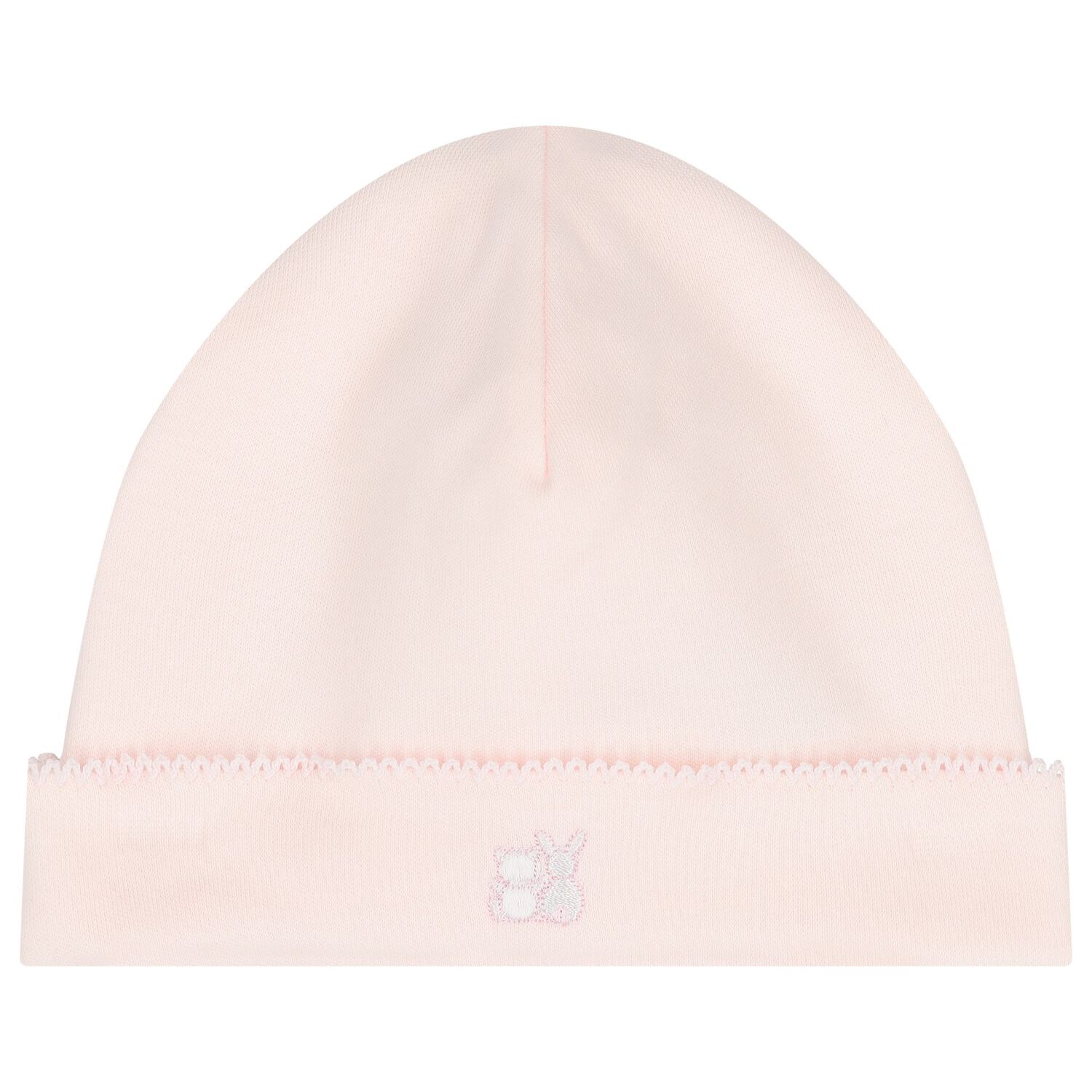 Baby Girls Pink Embroidered Bunnies Babygrow Set, 1, hi-res image number null