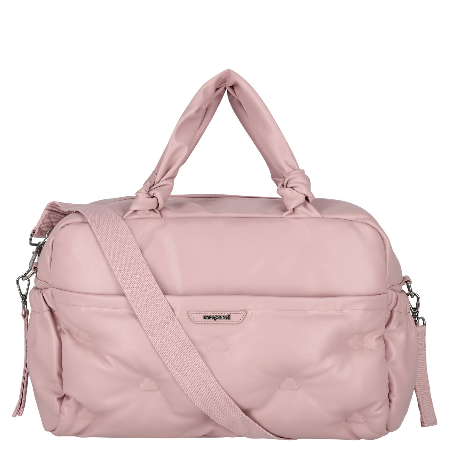 Pink Quilted Baby Changing Bag, 2, hi-res image number null