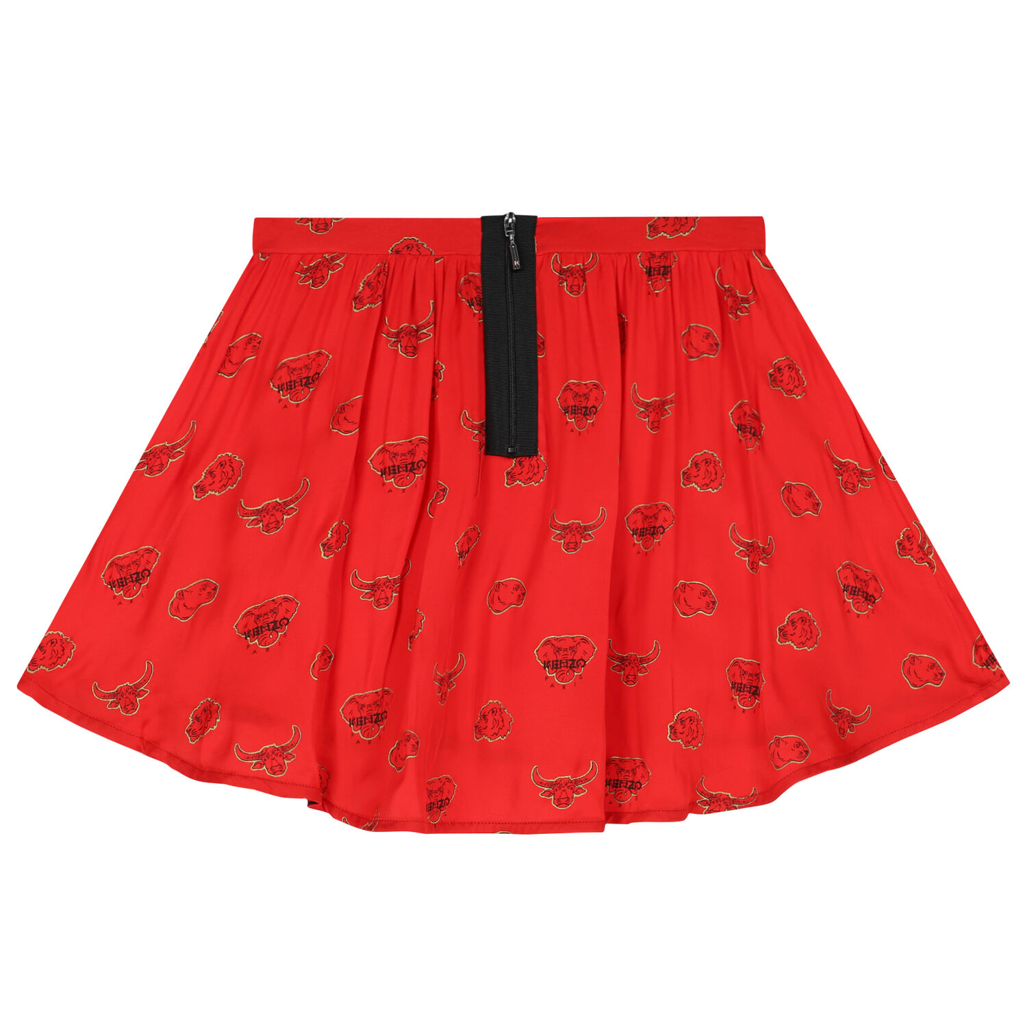 Girls Red Skirt, 1, hi-res