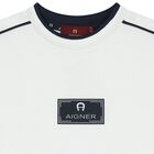 تي شيرت أبيض بشعار للأولاد, 1, hi-res