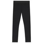 ليجنز أسود مرصع بأحجار الراين للبنات, 1, hi-res