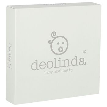 Baby Girls White & Pink Floral Babygrow