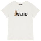 Ivory Teddy Bear Logo T-Shirt, 1, hi-res