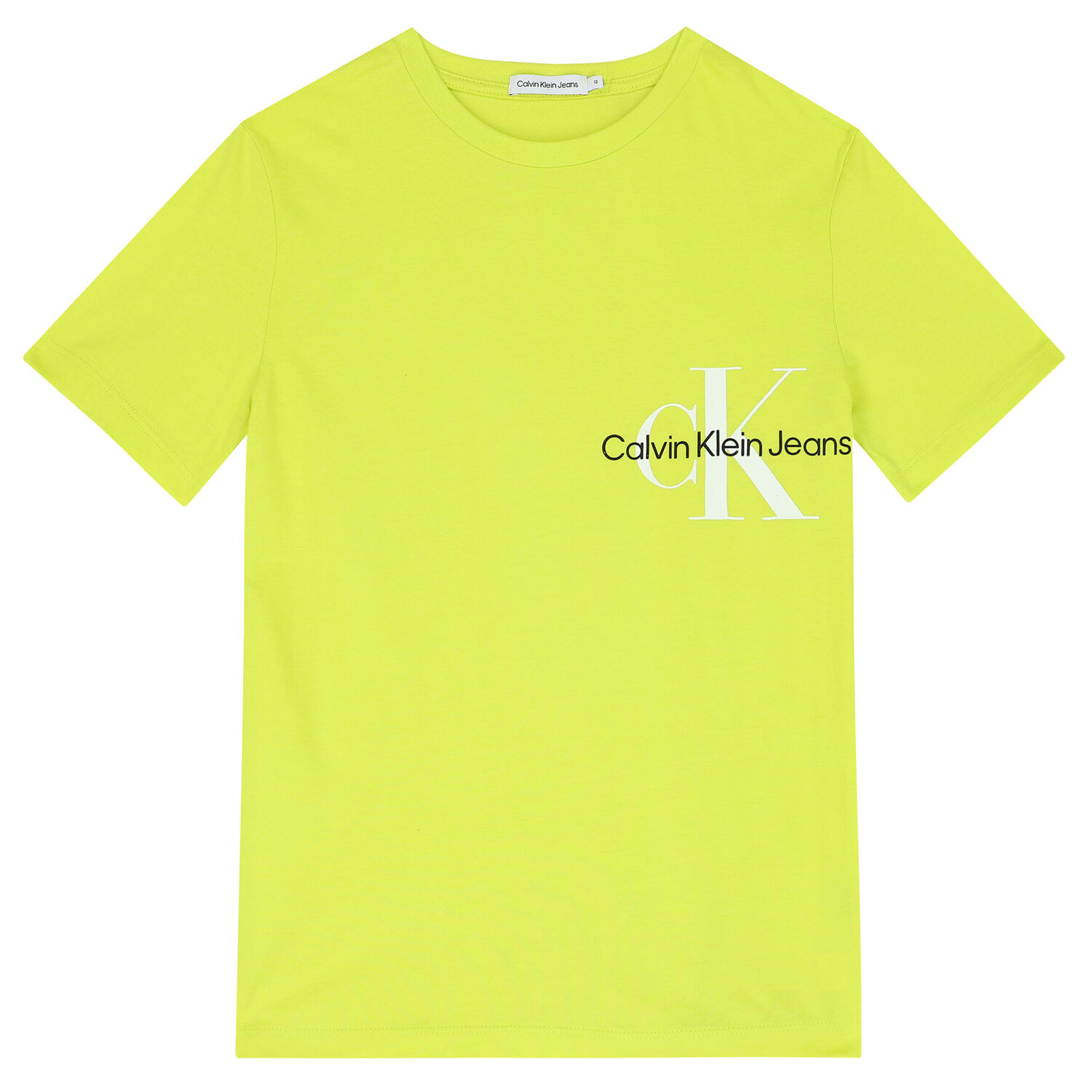 Boys Neon Green Logo T-Shirt, 1, hi-res image number null