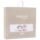 بطانية الابيض و الوردي للبنات , 1, hi-res