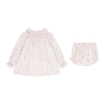 Baby Girls Ivory Dress Set