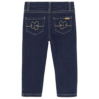 Younger Girls Denim Blue Jeans, 1 Younger Girls Denim Blue Jeans
